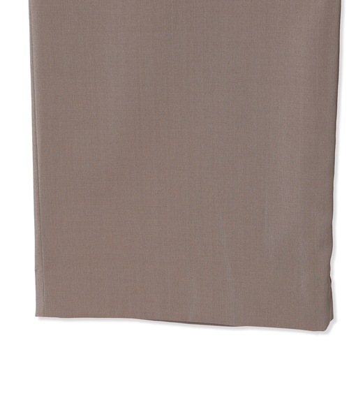 A/C DESIGN BY ALPHA CUBIC（エーシーデザインバイアルファキュービック）の「ストレッチストレートパンツ【セットアップ対応・シワになりにくい・ウエストゴム】（その他パンツ・レディース・ブラック/モカ・64/67/70）」の18枚目の写真