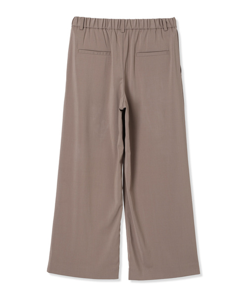 A/C DESIGN BY ALPHA CUBIC（エーシーデザインバイアルファキュービック）の「ストレッチストレートパンツ【セットアップ対応・シワになりにくい・ウエストゴム】（その他パンツ・レディース・ブラック/モカ・64/67/70）」の22枚目の写真