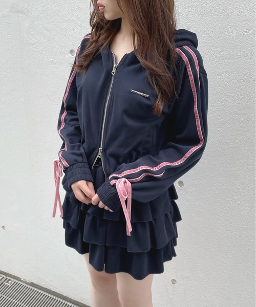 one way(ワンウェイ)の「裏毛ティアードスカート(スカート・レディース・ホワイト/ネイビー/グレー/チャコールグレー/ベージュ・FREE)」の11枚目の写真