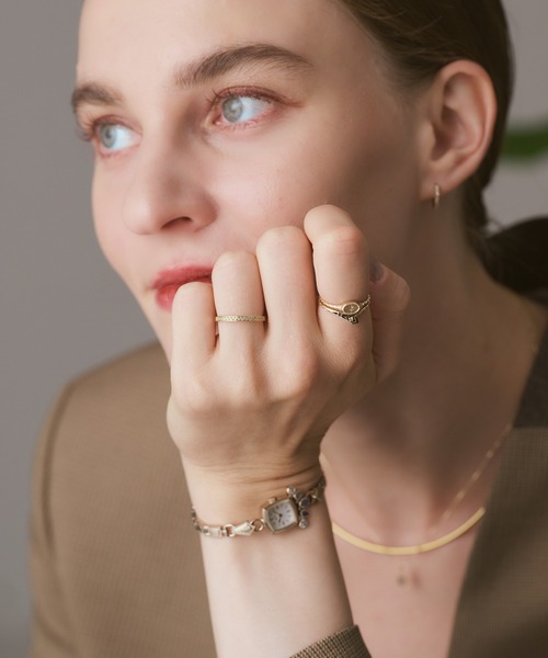 セール】《Limited Edition》K10ダイヤモンドセットリング（リング