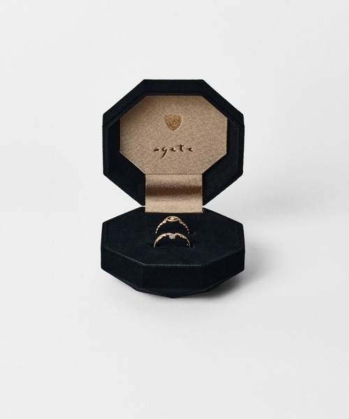 agete(アガット)の「《Limited Edition》K10ダイヤモンドセットリング(リング・レディース・マルチ・#11/#13/#15)」の5枚目の写真