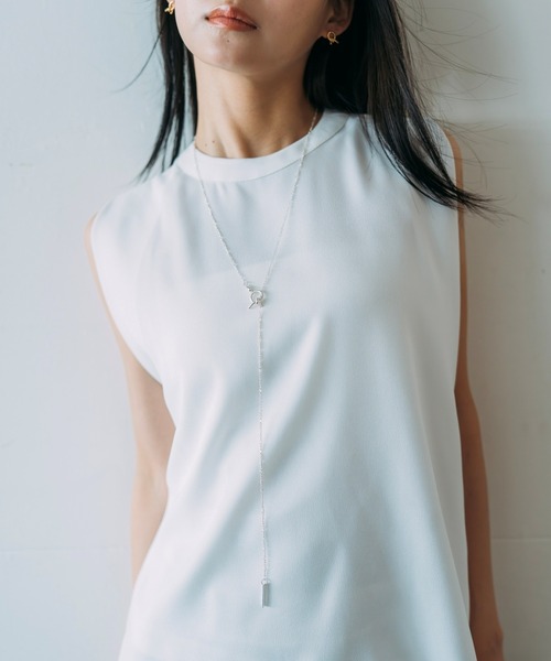 Nothing And Others(ナッシングアンドアザーズ)の「「Nothing And Others/ナッシングアンドアザーズ」Tinyknott Multi Necklace(ネックレス・レディース・シルバー・FREE)」の1枚目の写真