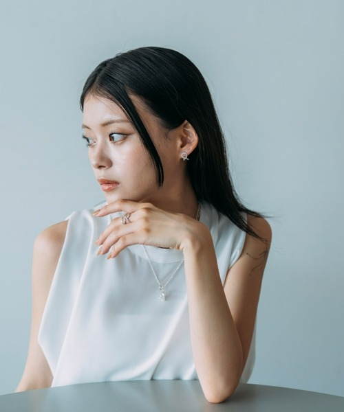 Nothing And Others(ナッシングアンドアザーズ)の「「Nothing And Others/ナッシングアンドアザーズ」Tinyknott Multi Necklace(ネックレス・レディース・シルバー・FREE)」の3枚目の写真