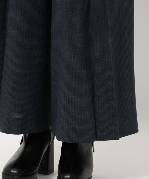 HARE（ハレ）の「チェックハイウエストタックパンツ(HARE)（その他パンツ・レディース・グレー/ネイビー・FREE）」の17枚目の写真