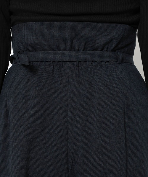 HARE（ハレ）の「チェックハイウエストタックパンツ(HARE)（その他パンツ・レディース・グレー/ネイビー・FREE）」の18枚目の写真