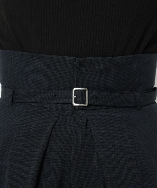 HARE（ハレ）の「チェックハイウエストタックパンツ(HARE)（その他パンツ・レディース・グレー/ネイビー・FREE）」の19枚目の写真