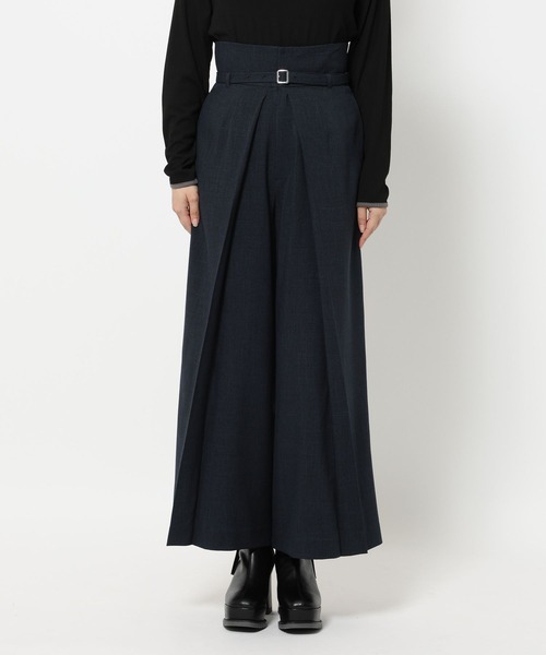 HARE（ハレ）の「チェックハイウエストタックパンツ(HARE)（その他パンツ・レディース・グレー/ネイビー・FREE）」の12枚目の写真