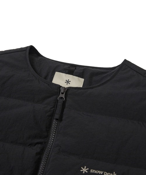 Snow Peak(スノーピーク)の「SnowPeak / Land Wmn's LW Down Jacket ランドウィメンズ LW ダウンジャケット 海外限定(ダウンジャケット/コート・レディース・ブラック/オリーブ/ライトベージュ/アイボリー・S/M/L)」の11枚目の写真