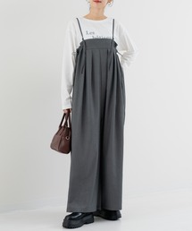 【refinedworks】綺麗見えする!サイロペットパンツ