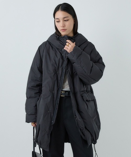 Chaos（カオス）の「Chaos(カオス)/ ◇金子綾さんYouTube紹介◇【REMI RELIEF】別注ロングダウン（ダウンジャケット/コート・レディース・モカ/カーキ/グレー系その他・FREE）」の9枚目の写真