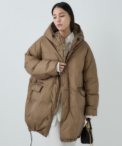 Chaos（カオス）の「Chaos(カオス)/ ◇金子綾さんYouTube紹介◇【REMI RELIEF】別注ロングダウン（ダウンジャケット/コート・レディース・モカ/カーキ/グレー系その他・FREE）」の20枚目の写真