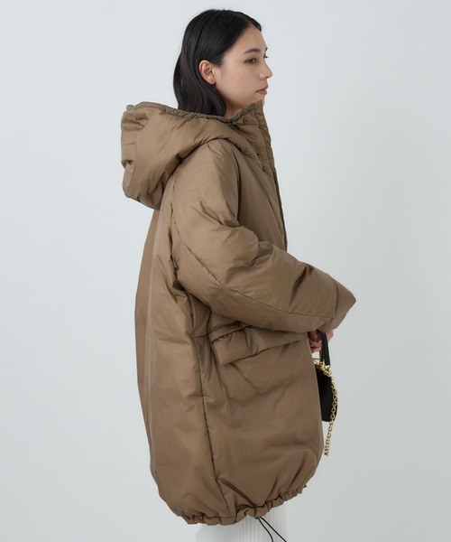 Chaos（カオス）の「Chaos(カオス)/ ◇金子綾さんYouTube紹介◇【REMI RELIEF】別注ロングダウン（ダウンジャケット/コート・レディース・モカ/カーキ/グレー系その他・FREE）」の22枚目の写真