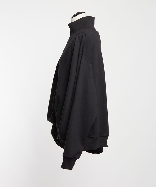 gomme（ゴム）の「30/10裏毛　ドレープジャケット（その他アウター・レディース・ブラック・MEDIUM）」の11枚目の写真