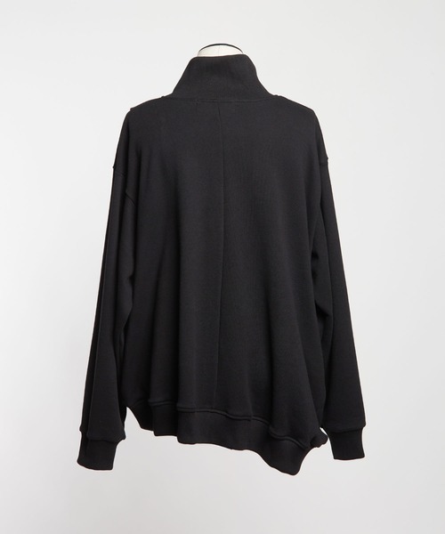 gomme（ゴム）の「30/10裏毛　ドレープジャケット（その他アウター・レディース・ブラック・MEDIUM）」の12枚目の写真