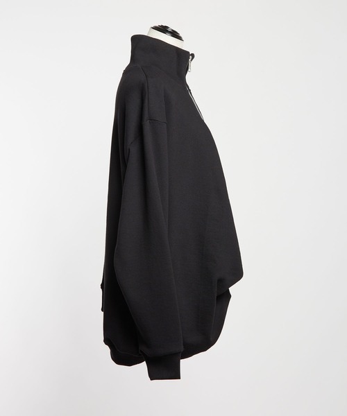 gomme（ゴム）の「30/10裏毛　ドレープジャケット（その他アウター・レディース・ブラック・MEDIUM）」の13枚目の写真