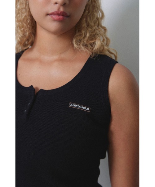 セール】Box Logo Knit Tank Top /ロゴニットタンクトップ（タンク