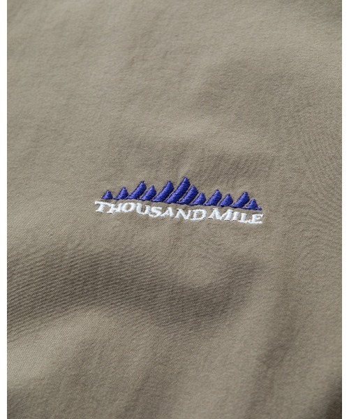 THOUSAND MILE（サウザンドマイル）の「[L's]SHORT SLEEVE SNAP OP NY/PU/ショートスリーブスナップワンピース（ワンピース・レディース・カーキ/ブラック/チャコールグレー/レンガ/ネイビー/オリーブ・FREE）」の11枚目の写真