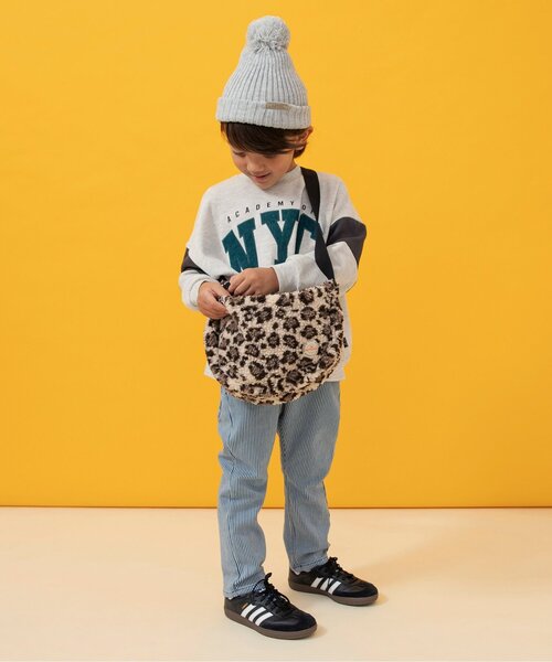 BREEZE（ブリーズ）の「ボアショルダーバッグ（ショルダーバッグ・キッズ・ブラック/アイボリー/ベージュ・FREE）」の4枚目の写真