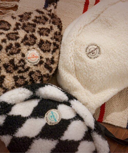 BREEZE（ブリーズ）の「ボアショルダーバッグ（ショルダーバッグ・キッズ・ブラック/アイボリー/ベージュ・FREE）」の7枚目の写真