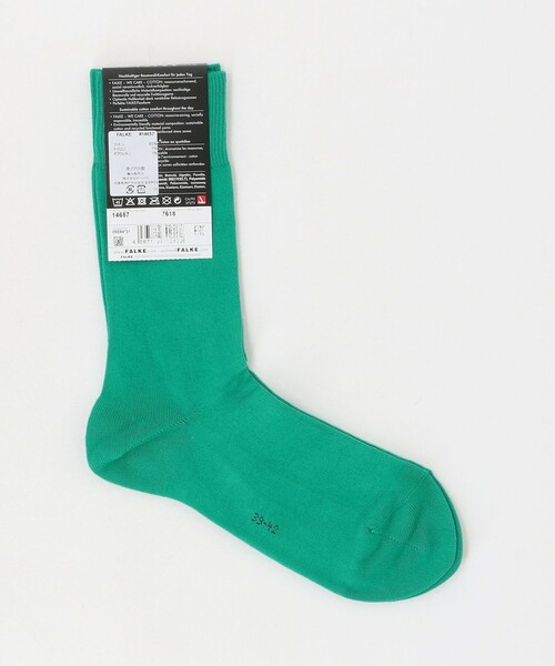 FALKE（ファルケ）の「＜FALKE＞FAMILY SOCKS/ファミリーソックス（ソックス/靴下・メンズ・ダークブラウン/パープル/ダークグレー/ネイビー/ケリーグリーン/ロイヤルブルー/レッド・39-42）」の3枚目の写真