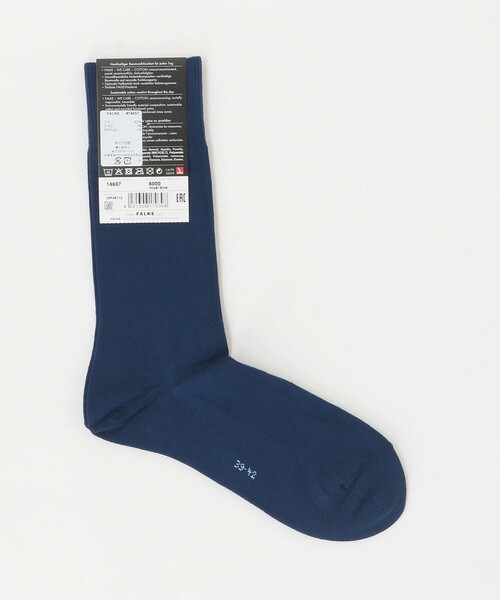 FALKE（ファルケ）の「＜FALKE＞FAMILY SOCKS/ファミリーソックス（ソックス/靴下・メンズ・ダークブラウン/パープル/ダークグレー/ネイビー/ケリーグリーン/ロイヤルブルー/レッド・39-42）」の5枚目の写真