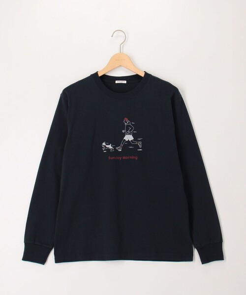 NOLLEY'S LIGHT(ノーリーズライト)の「別注プリント ロンT(Tシャツ/カットソー・メンズ・ホワイト系その他/ホワイト系その他3/ブルー系その他/ホワイト系その他2/ブラック系その他/ブラック系その他2・M/L)」の6枚目の写真