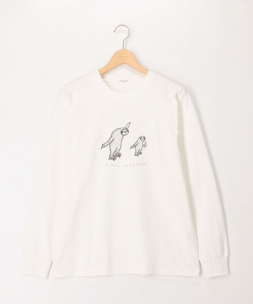 NOLLEY'S LIGHT(ノーリーズライト)の「別注プリント ロンT(Tシャツ/カットソー・メンズ・ホワイト系その他/ホワイト系その他3/ブルー系その他/ホワイト系その他2/ブラック系その他/ブラック系その他2・M/L)」の3枚目の写真