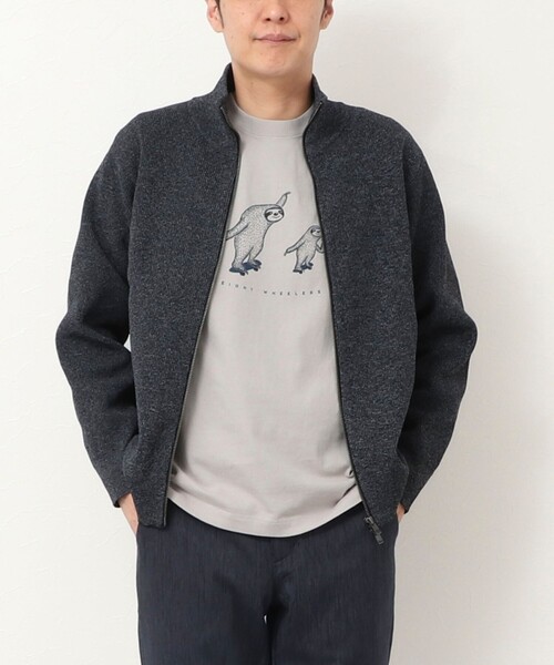 NOLLEY'S LIGHT(ノーリーズライト)の「別注プリント ロンT(Tシャツ/カットソー・メンズ・ホワイト系その他/ホワイト系その他3/ブルー系その他/ホワイト系その他2/ブラック系その他/ブラック系その他2・M/L)」の5枚目の写真