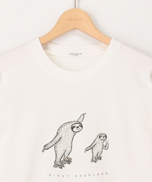 NOLLEY'S LIGHT(ノーリーズライト)の「別注プリント ロンT(Tシャツ/カットソー・メンズ・ホワイト系その他/ホワイト系その他3/ブルー系その他/ホワイト系その他2/ブラック系その他/ブラック系その他2・M/L)」の22枚目の写真