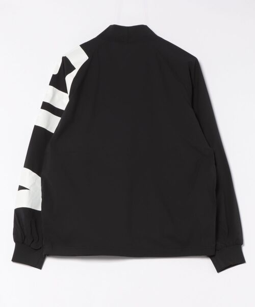 FILA GOLF(フィラゴルフ )の「FILA GOLF フィラゴルフ ゴルフウェア ワンポイント ロゴ ストレッチ 撥水 裏メッシュ 軽量 プルオーバー ブルゾン(ブルゾン・メンズ・ブラック/グレー/オフホワイト・M/L/LL/3L)」の4枚目の写真