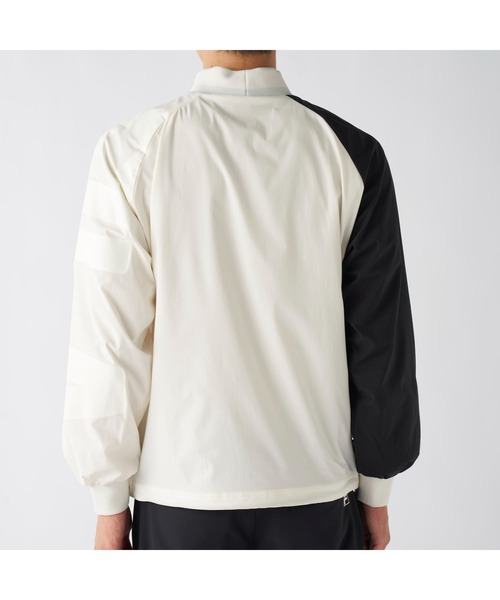 FILA GOLF(フィラゴルフ )の「FILA GOLF フィラゴルフ ゴルフウェア ワンポイント ロゴ ストレッチ 撥水 裏メッシュ 軽量 プルオーバー ブルゾン(ブルゾン・メンズ・ブラック/グレー/オフホワイト・M/L/LL/3L)」の9枚目の写真