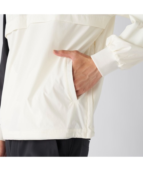 FILA GOLF(フィラゴルフ )の「FILA GOLF フィラゴルフ ゴルフウェア ワンポイント ロゴ ストレッチ 撥水 裏メッシュ 軽量 プルオーバー ブルゾン(ブルゾン・メンズ・ブラック/グレー/オフホワイト・M/L/LL/3L)」の11枚目の写真