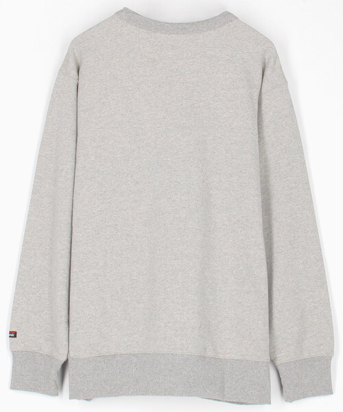 NANGA(ナンガ)の「NANGA/ナンガ E H MINI BOX LOGO EMBROIDERY SWT(スウェット・メンズ・ブラック/グレー/オフホワイト・MEDIUM/LARGE)」の5枚目の写真
