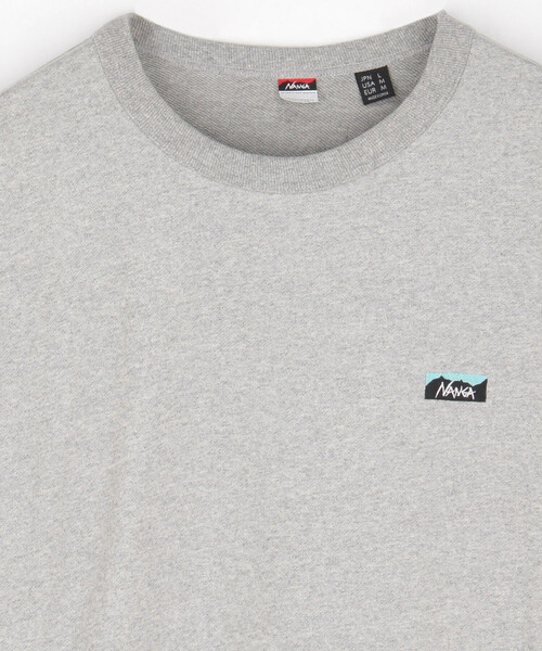 NANGA(ナンガ)の「NANGA/ナンガ E H MINI BOX LOGO EMBROIDERY SWT(スウェット・メンズ・ブラック/グレー/オフホワイト・MEDIUM/LARGE)」の13枚目の写真