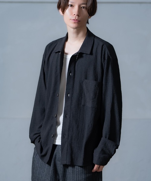 セール】プリーツ シャツ（シャツ/ブラウス）｜improves（インプローブ