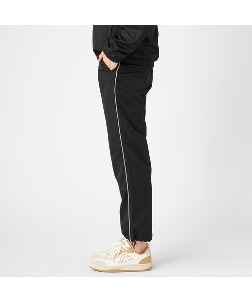 Kappa(カッパ)の「Kappa カッパ 軽量 裏フリース ポリエステル トラックパンツ ロングパンツ(その他パンツ・レディース・ネイビー/ブラック・LL/M/L)」の5枚目の写真