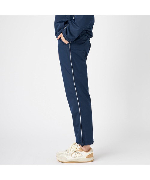 Kappa(カッパ)の「Kappa カッパ 軽量 裏フリース ポリエステル トラックパンツ ロングパンツ(その他パンツ・レディース・ネイビー/ブラック・LL/M/L)」の18枚目の写真