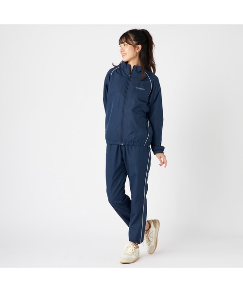 Kappa(カッパ)の「Kappa カッパ 軽量 裏フリース ポリエステル トラックパンツ ロングパンツ(その他パンツ・レディース・ネイビー/ブラック・LL/M/L)」の22枚目の写真