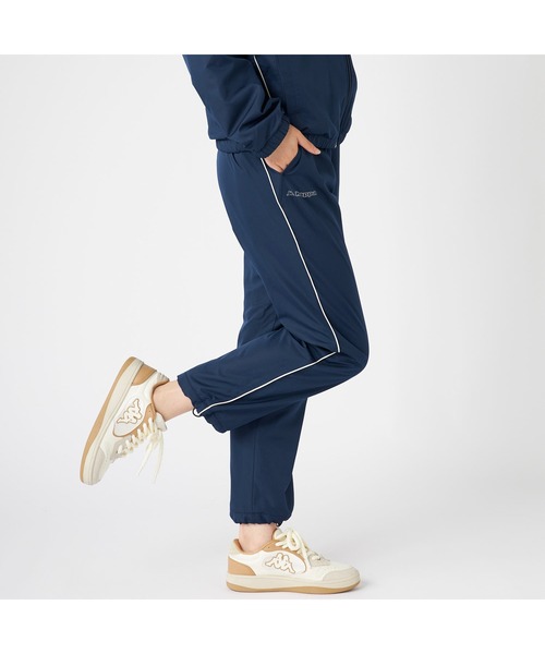 Kappa(カッパ)の「Kappa カッパ 軽量 裏フリース ポリエステル トラックパンツ ロングパンツ(その他パンツ・レディース・ネイビー/ブラック・LL/M/L)」の15枚目の写真