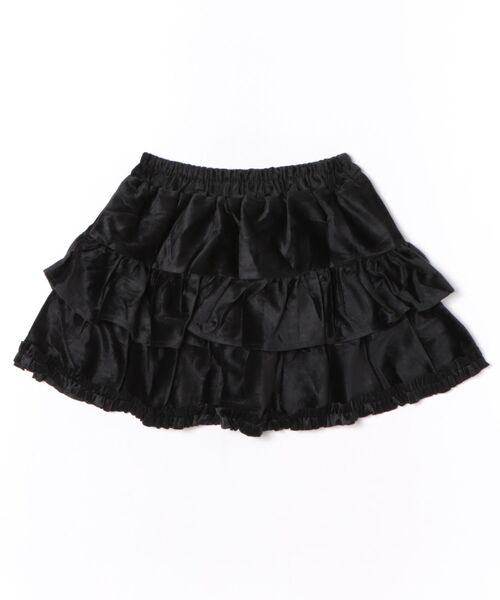 frunco（フランコ）の「【ZOZOTOWN限定】スエードミニティアードスカート（スカート・レディース・ブラック/ホワイト/ブラウン・MEDIUM）」の8枚目の写真