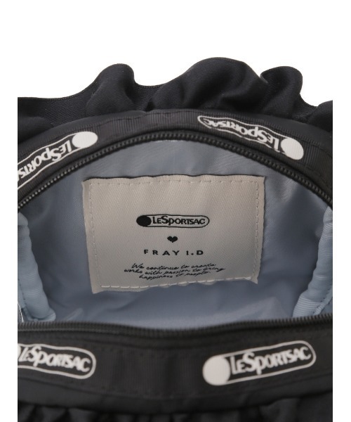 FRAY I.D(フレイアイディー)の「【LeSportsac× FRAY I.D】RF SQUARE COSMETIC(ポーチ・レディース・ブラック・F)」の7枚目の写真