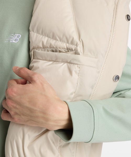 NEW BALANCE（ニューバランス）の「NB GREY ダウン ベスト（ダウン