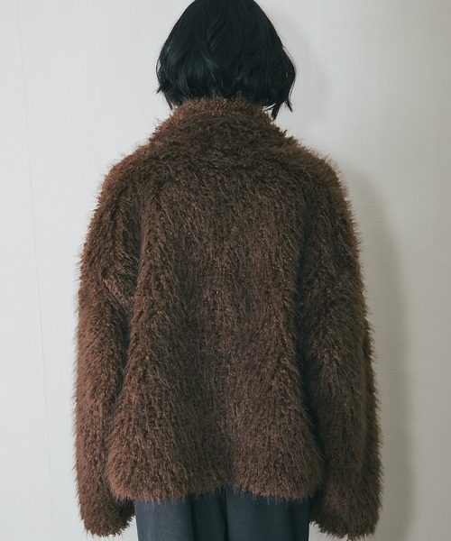 セール】シャギーファー2WAYジャケット（ブルゾン）｜ANOTHER S