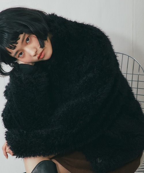 セール】シャギーファー2WAYジャケット（ブルゾン）｜ANOTHER S