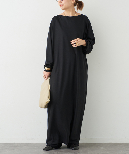 Deuxieme Classe（ドゥーズィエムクラス）の「Remarkable ワンピース（ワンピース・レディース・ブラック・FREE）」の2枚目の写真