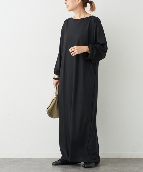 Deuxieme Classe（ドゥーズィエムクラス）の「Remarkable ワンピース（ワンピース・レディース・ブラック・FREE）」の3枚目の写真