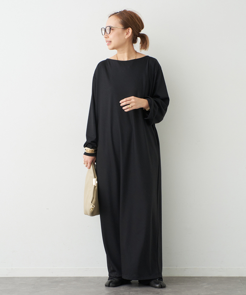 Deuxieme Classe（ドゥーズィエムクラス）の「Remarkable ワンピース（ワンピース・レディース・ブラック・FREE）」の4枚目の写真