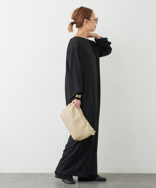 Deuxieme Classe（ドゥーズィエムクラス）の「Remarkable ワンピース（ワンピース・レディース・ブラック・FREE）」の5枚目の写真