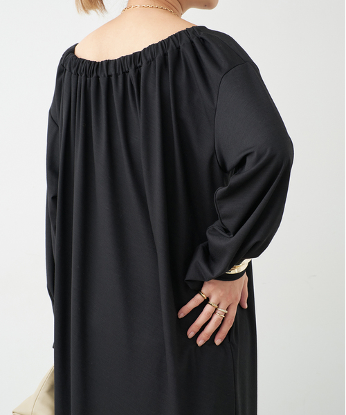 Deuxieme Classe（ドゥーズィエムクラス）の「Remarkable ワンピース（ワンピース・レディース・ブラック・FREE）」の7枚目の写真