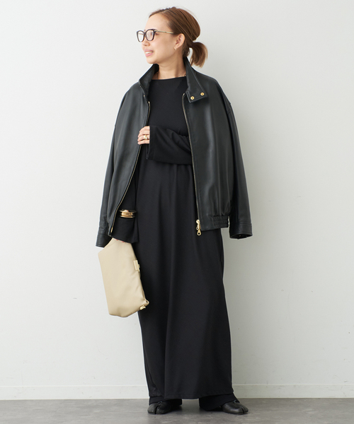 Deuxieme Classe（ドゥーズィエムクラス）の「Remarkable ワンピース（ワンピース・レディース・ブラック・FREE）」の8枚目の写真